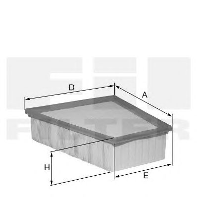 FIL FILTER hp2246 -  Воздушный фильтр